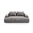 Calma 2-Sitzer Sofa aus Samt in Grau (Vogue 15), 175x100x84 cm von Cosmopolitan Design – Bild 1