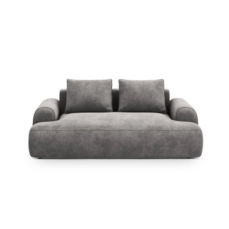 Calma 2-Sitzer Sofa aus Samt in Grau (Vogue 15), 175x100x84 cm von Cosmopolitan Design – Bild 1