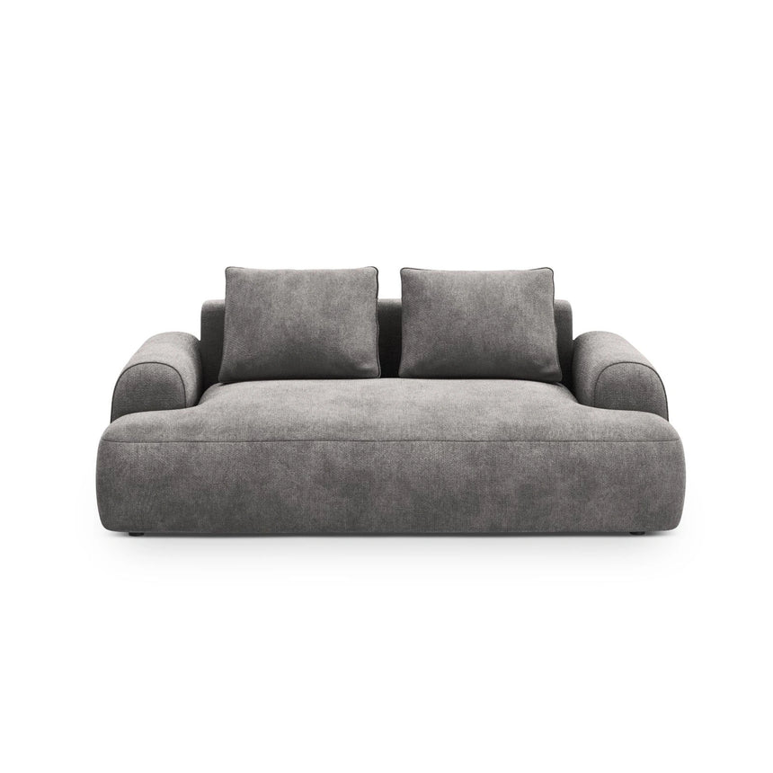 Calma 2-Sitzer Sofa aus Samt in Grau (Vogue 15), 175x100x84 cm von Cosmopolitan Design – Bild 1