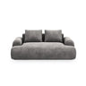 Calma 2-Sitzer Sofa aus Samt in Grau (Vogue 15), 175x100x84 cm von Cosmopolitan Design – Bild 1