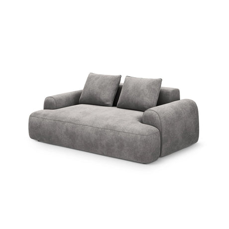 Calma 2-Sitzer Sofa aus Samt in Grau (Vogue 15), 175x100x84 cm von Cosmopolitan Design – Bild 3