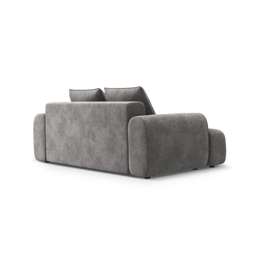 Calma 2-Sitzer Sofa aus Samt in Grau (Vogue 15), 175x100x84 cm von Cosmopolitan Design – Bild 4