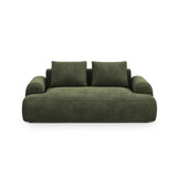 Calma 2-Sitzer Sofa aus Samt in Grün (Vogue 11), 175x100x84 cm von Cosmopolitan Design – Bild 1