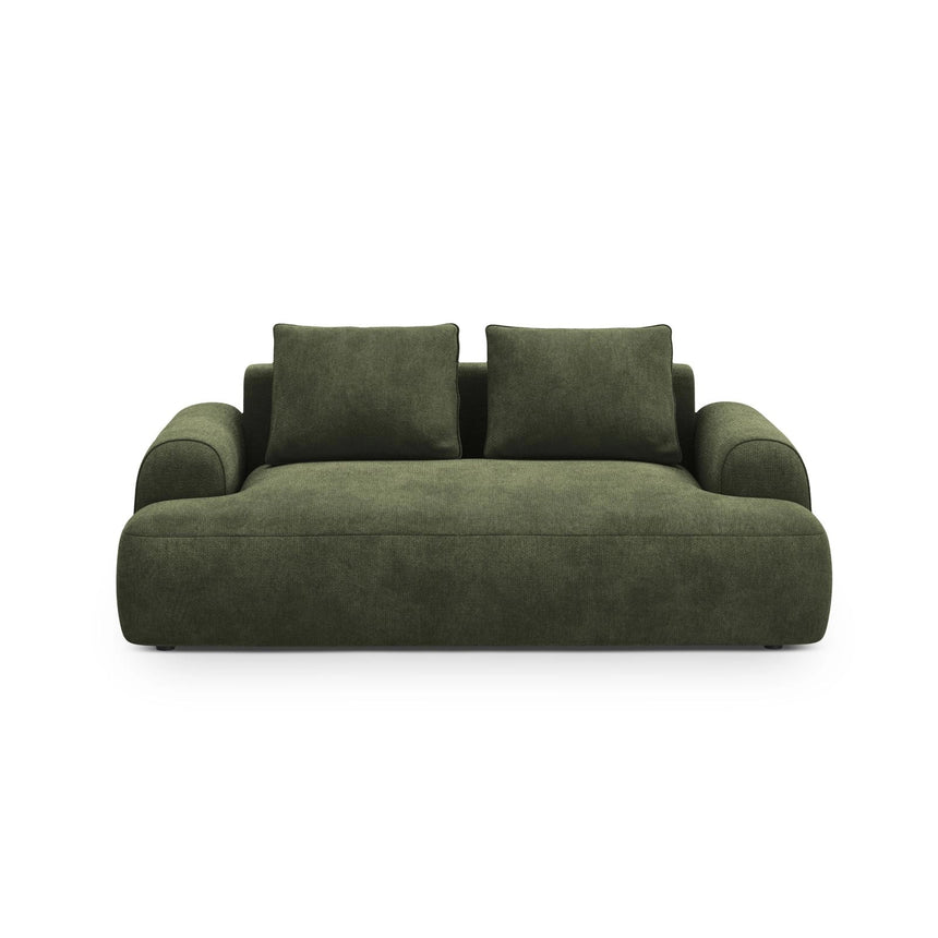 Calma 2-Sitzer Sofa aus Samt in Grün (Vogue 11), 175x100x84 cm von Cosmopolitan Design – Bild 1