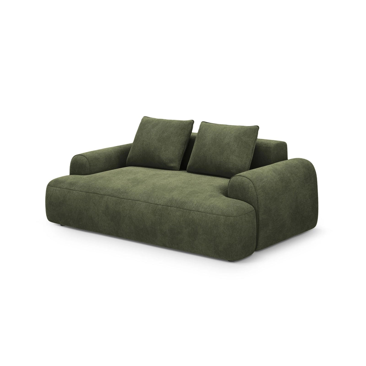 Calma 2-Sitzer Sofa aus Samt in Grün (Vogue 11), 175x100x84 cm von Cosmopolitan Design – Bild 3