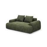 Calma 2-Sitzer Sofa aus Samt in Grün (Vogue 11), 175x100x84 cm von Cosmopolitan Design – Bild 3