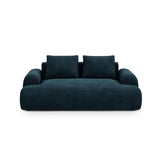 Calma 2-Sitzer Sofa aus Samt in Tiefes Petrol (Vogue 13), 175x100x84 cm von Cosmopolitan Design – Bild 1