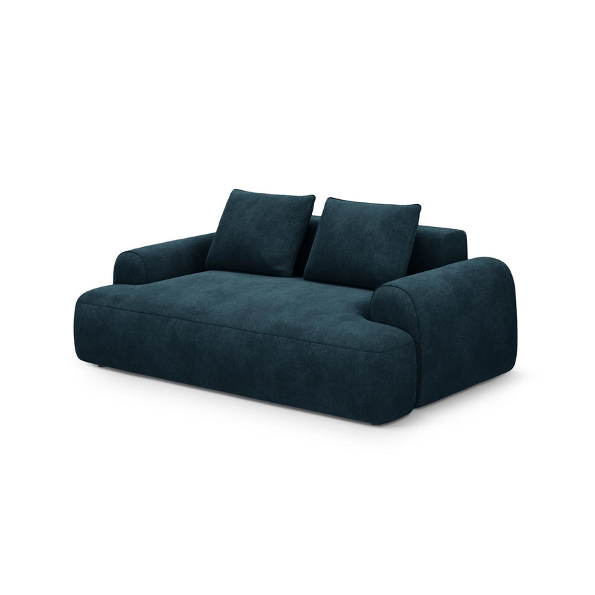 Calma 2-Sitzer Sofa aus Samt in Tiefes Petrol (Vogue 13), 175x100x84 cm von Cosmopolitan Design – Bild 3
