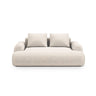 Calma 2-Sitzer Sofa aus Strukturierter Stoff in Hellbeige (Baltimore Sand), 175x100x84 cm von Cosmopolitan Design – Bild 1