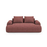Calma 2-Sitzer Sofa aus Strukturierter Stoff in Rot (Baltimore Marsala), 175x100x84 cm von Cosmopolitan Design – Bild 1