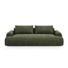 Calma 3-Sitzer Sofa aus Samt in Grün (Vogue 11), 200x100x84 cm von Cosmopolitan Design – Bild 1