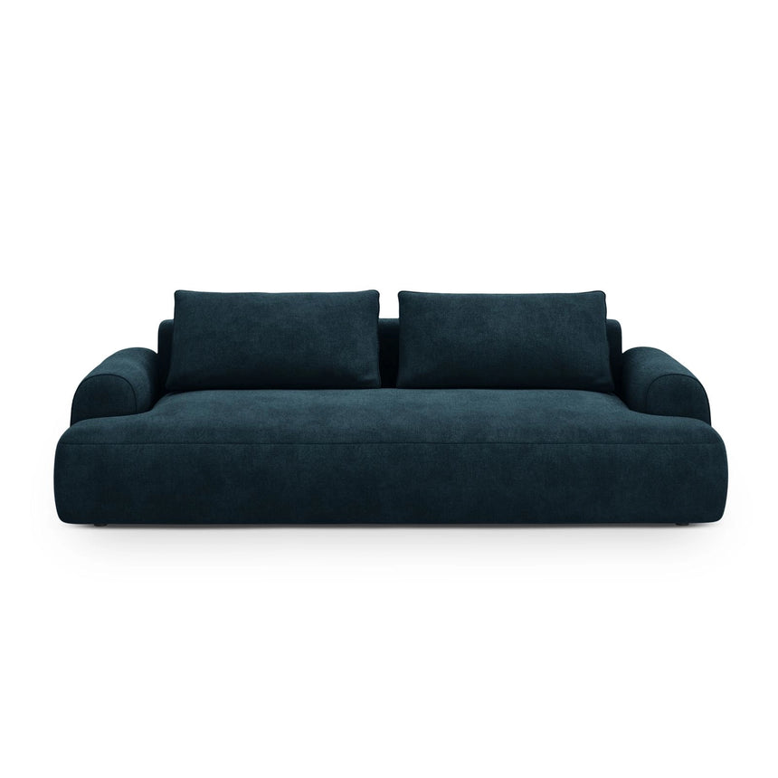 Calma 3-Sitzer Sofa aus Samt in Tiefes Petrol (Vogue 13), 200x100x84 cm von Cosmopolitan Design – Bild 1
