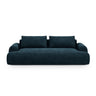 Calma 3-Sitzer Sofa aus Samt in Tiefes Petrol (Vogue 13), 200x100x84 cm von Cosmopolitan Design – Bild 1