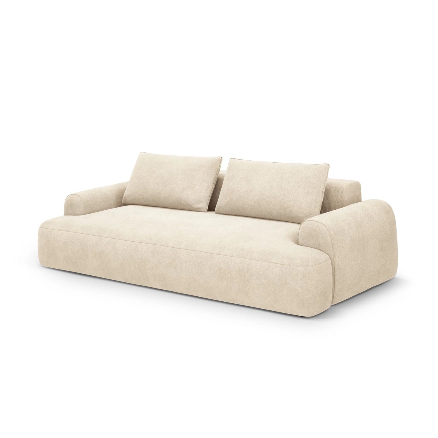 Calma 3-Sitzer Sofa aus Samt oder Strukturstoff, 200x100x84 cm von Cosmopolitan Design – Bild 2