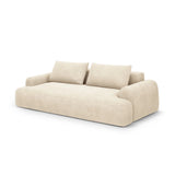 Calma 3-Sitzer Sofa aus Samt oder Strukturstoff, 200x100x84 cm von Cosmopolitan Design – Bild 2