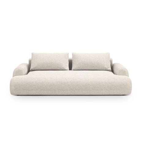 Calma 3-Sitzer Sofa aus Strukturierter Stoff in Hellbeige (Baltimore Sand), 200x100x84 cm von Cosmopolitan Design – Bild 1