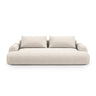 Calma 3-Sitzer Sofa aus Strukturierter Stoff in Hellbeige (Baltimore Sand), 200x100x84 cm von Cosmopolitan Design – Bild 1