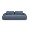 Calma 3-Sitzer Sofa aus Strukturierter Stoff in Sunflower Melange (Baltimore Mostaza), 200x100x84 cm von Cosmopolitan Design – Bild 1