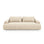 Calma 4-Sitzer Sofa mit Schlaffunktion und Stauraum, aus Samt oder Strukturstoff, 250x100x84 cm von Cosmopolitan Design – Bild 1