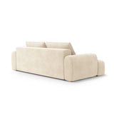 Calma 4-Sitzer Sofa mit Schlaffunktion und Stauraum, aus Samt oder Strukturstoff, 250x100x84 cm von Cosmopolitan Design – Bild 5
