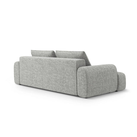 Calma 4-Sitzer Sofa mit Schlaffunktion und Stauraum, aus Strukturierter Stoff in Olive (Baltimore Pistachio), 250x100x84 cm von Cosmopolitan Design – Bild 5