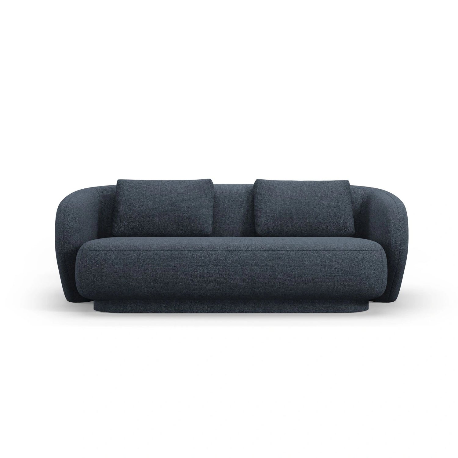 Camden 2-Sitzer Sofa aus Chenille in Blau meliert (Legacy 13 Deep Blue), 169x102x72 cm von Cosmopolitan Design – Bild 3