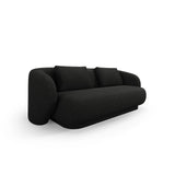 Camden 2-Sitzer Sofa aus Chenille in Schwarz meliert (Legacy 19 Black), 169x102x72 cm von Cosmopolitan Design – Bild 1