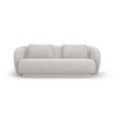 Camden 2-Sitzer Sofa aus Chenille in Silber meliert (Legacy 20 Silver), 169x102x72 cm von Cosmopolitan Design – Bild 3