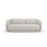 Camden 2-Sitzer Sofa aus Chenille in Silber meliert (Legacy 20 Silver), 169x102x72 cm von Cosmopolitan Design – Bild 3
