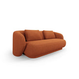 Camden 2-Sitzer Sofa aus Chenille in Terracotta Melange (Legacy 6 Deep Terra), 169x102x72 cm von Cosmopolitan Design – Bild 1