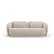 Camden 2-Sitzer Sofa aus Samt in Ecru (Casino Sand), 169x102x72 cm von Cosmopolitan Design – Bild 3