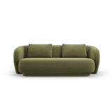 Camden 2-Sitzer Sofa aus Samt in Hellgrün (Casino Forest), 169x102x72 cm von Cosmopolitan Design – Bild 3