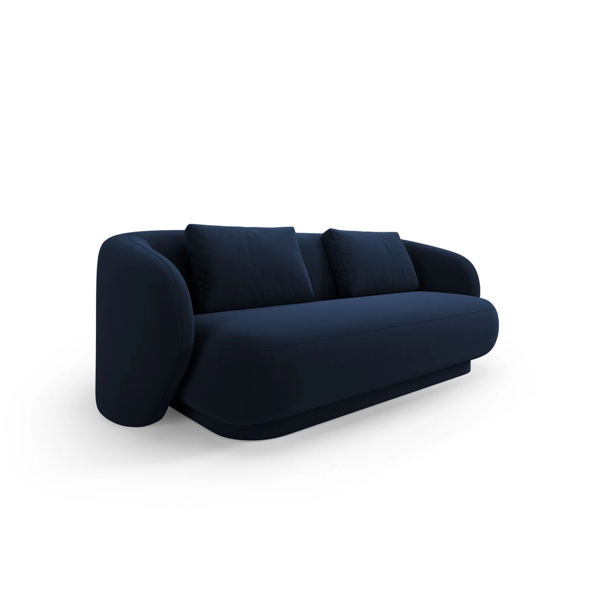 Camden 2-Sitzer Sofa aus Samt in Königsblau (Casino Deep Blue), 169x102x72 cm von Cosmopolitan Design – Bild 1