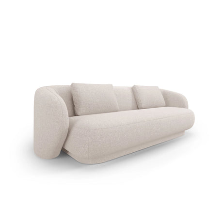 Camden 3-Sitzer Sofa aus Chenille in Beige meliert (Legacy 15 Dove), 204x102x72 cm von Cosmopolitan Design – Bild 1