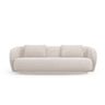 Camden 3-Sitzer Sofa aus Chenille in Beige meliert (Legacy 15 Dove), 204x102x72 cm von Cosmopolitan Design – Bild 3