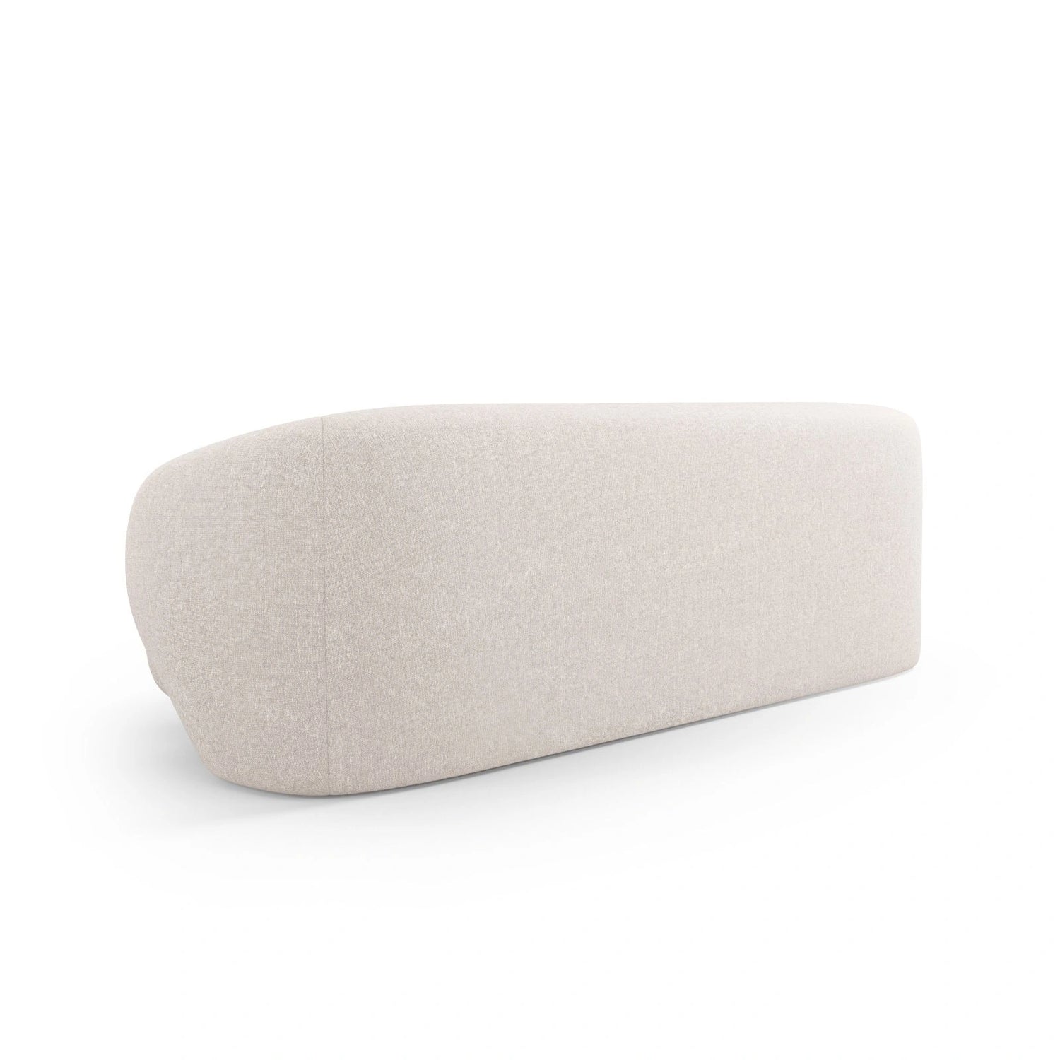 Camden 3-Sitzer Sofa aus Chenille in Beige meliert (Legacy 15 Dove), 204x102x72 cm von Cosmopolitan Design – Bild 4