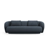 Camden 3-Sitzer Sofa aus Chenille in Blau meliert (Legacy 13 Deep Blue), 204x102x72 cm von Cosmopolitan Design – Bild 3