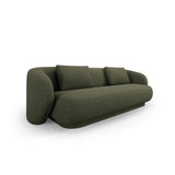 Camden 3-Sitzer Sofa aus Chenille in Grün meliert (Legacy 10 Olive), 204x102x72 cm von Cosmopolitan Design – Bild 1