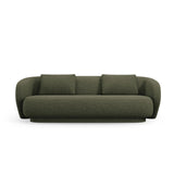 Camden 3-Sitzer Sofa aus Chenille in Grün meliert (Legacy 10 Olive), 204x102x72 cm von Cosmopolitan Design – Bild 3
