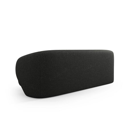 Camden 3-Sitzer Sofa aus Chenille in Schwarz meliert (Legacy 19 Black), 204x102x72 cm von Cosmopolitan Design – Bild 4