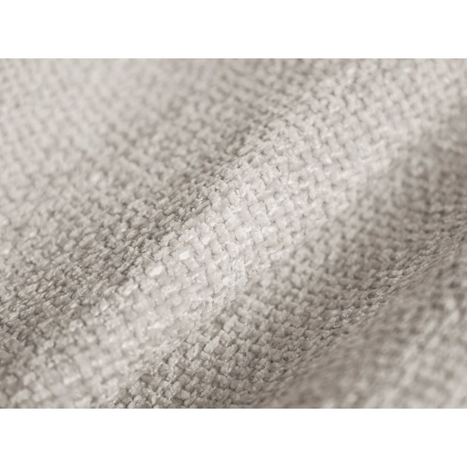 Camden 3-Sitzer Sofa aus Chenille in Silber meliert (Legacy 20 Silver), 204x102x72 cm von Cosmopolitan Design – Bild 5