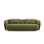 Camden 3-Sitzer Sofa aus Samt in Hellgrün (Casino Forest), 204x102x72 cm von Cosmopolitan Design – Bild 3