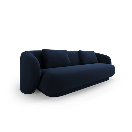 Camden 3-Sitzer Sofa aus Samt in Königsblau (Casino Deep Blue), 204x102x72 cm von Cosmopolitan Design – Bild 1