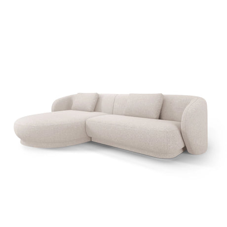 Camden 4-Sitzer Ecksofa, Linke Seite, aus Chenille in Beige meliert (Legacy 15 Dove), 289x177x72 cm von Cosmopolitan Design – Bild 1