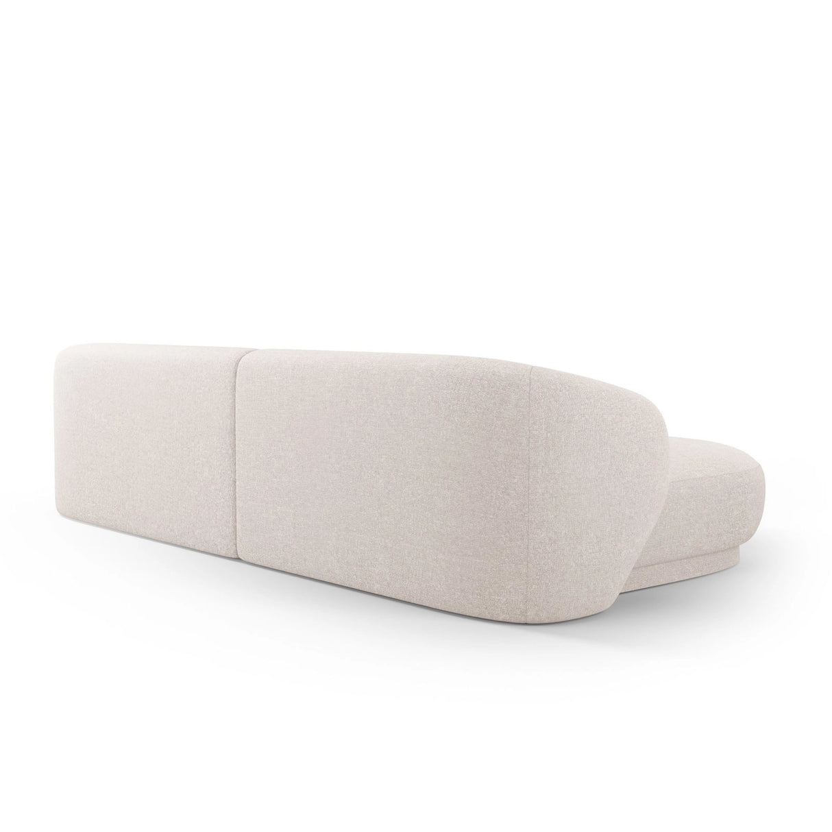 Camden 4-Sitzer Ecksofa, Linke Seite, aus Chenille in Beige meliert (Legacy 15 Dove), 289x177x72 cm von Cosmopolitan Design – Bild 5