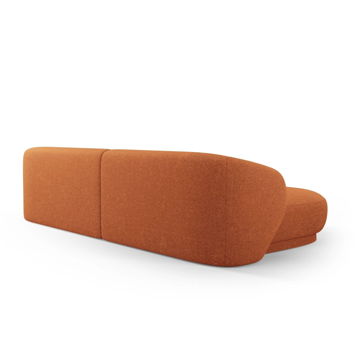 Camden 4-Sitzer Ecksofa, Linke Seite, aus Chenille in Terracotta Melange (Legacy 6 Deep Terra), 289x177x72 cm von Cosmopolitan Design – Bild 5