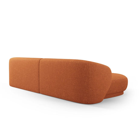 Camden 4-Sitzer Ecksofa, Linke Seite, aus Chenille in Terracotta Melange (Legacy 6 Deep Terra), 289x177x72 cm von Cosmopolitan Design – Bild 5