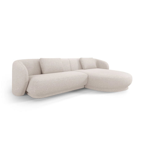 Camden 4-Sitzer Ecksofa, Rechte Seite, aus Chenille in Beige meliert (Legacy 15 Dove), 289x177x72 cm von Cosmopolitan Design – Bild 1