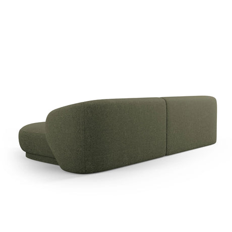 Camden 4-Sitzer Ecksofa, Rechte Seite, aus Chenille in Grün meliert (Legacy 10 Olive), 289x177x72 cm von Cosmopolitan Design – Bild 5