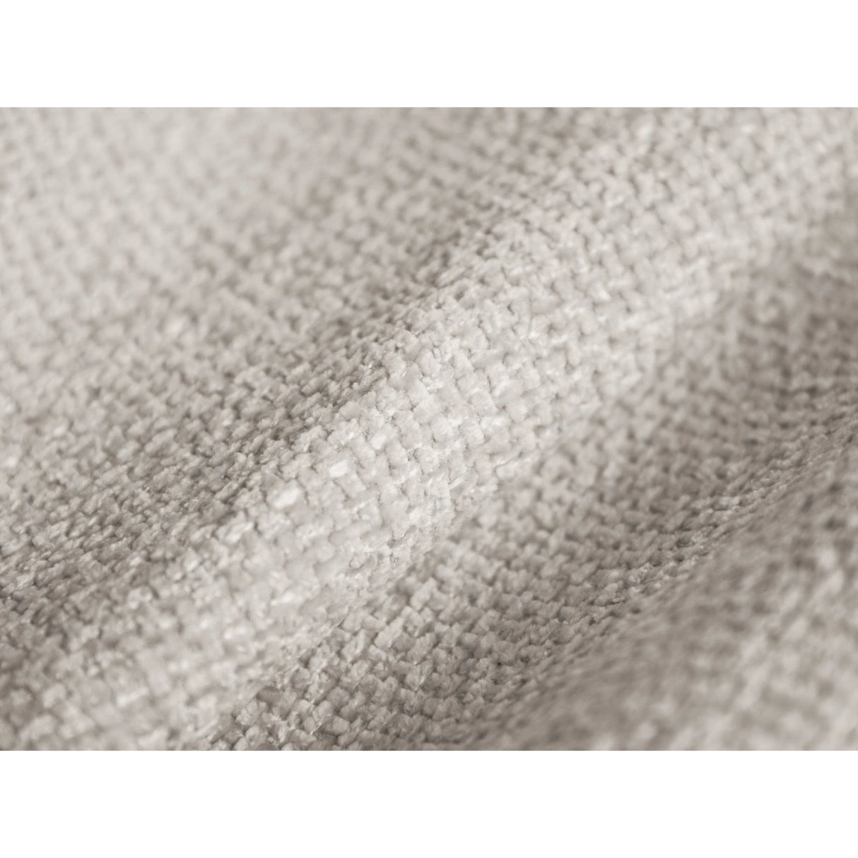 Camden 4-Sitzer Ecksofa, Rechte Seite, aus Chenille in Silber meliert (Legacy 20 Silver), 289x177x72 cm von Cosmopolitan Design – Bild 6